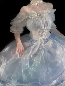 Женское элегантное платье с лямкой на шее