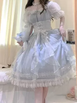 Женское элегантное платье с лямкой на шее