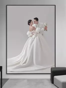 Женское атласное платье без бретелек, а-силуэт