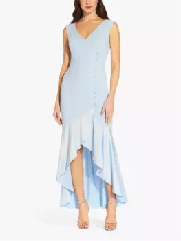 Женское атласное платье с V-образным вырезом, без рукавов