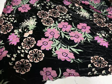 Женское бархатное платье-Ципао из натурального шелка