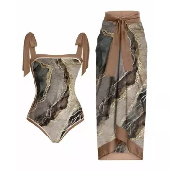 Женское бикини с цветочным принтом и рюшами, купальник пуш-ап на бретельках, Бразильский купальный костюм, новое поступление