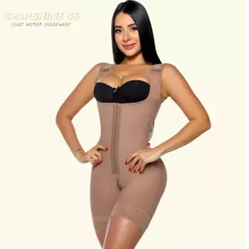 Женское боди Faja с открытой грудью для похудения, корректирующее белье с твердым контролем для безупречного силуэта, эластичные и прочные пояса, подтягивающее ягодицы