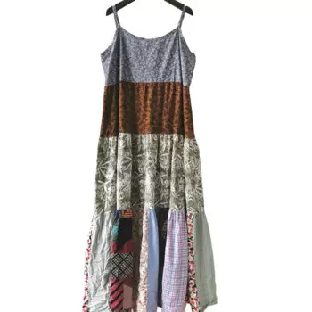 Женское Хлопковое платье в стиле ретро