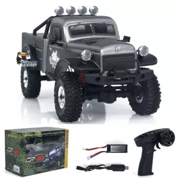 Женское хобби плюс Альпинизм 4WD 1/18 радиоуправляемая модель автомобиля на гусеничной машине, модель 4x4 CR18 с радиоуправлением, детская игрушка