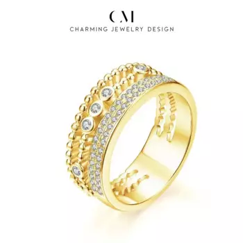 Женское классическое кольцо из серебра 100% пробы с муассанитом, 925 пробы