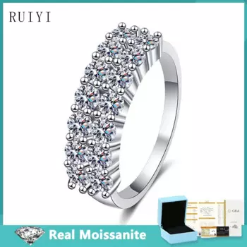 Женское кольцо из серебра 1,4 пробы, с бриллиантами