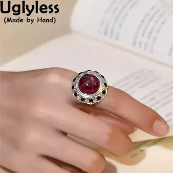 Женское кольцо из серебра 925 пробы, в этническом стиле