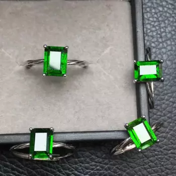 Женское кольцо из серебра 925 пробы, с изменяемым размером