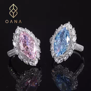 Женское кольцо OANA из серебра 925 пробы, с имитацией цвета