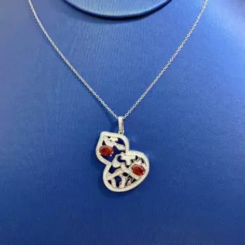 Женское кольцо овальной формы 5*7 мм, из серебра 925 пробы