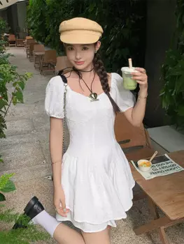 Женское кружевное платье-пачка, с тюлевой юбкой