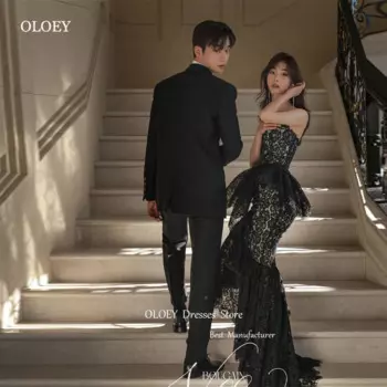 Женское кружевное платье с юбкой годе, без бретелек