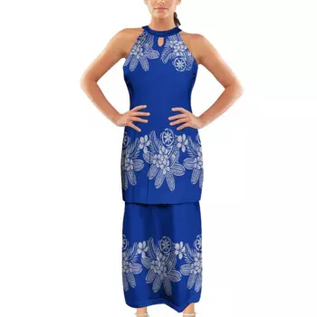 Женское летнее платье с юбкой, большие размеры 7xl