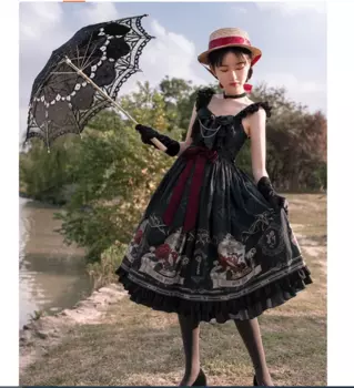 Женское летнее платье в стиле "Лолита"