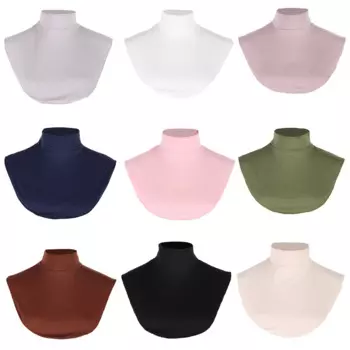 Женское нижнее белье Dickey, полутопы, пуловер с ложным воротником, свитер с капюшоном, теплая водолазка, высокий воротник, съемный воротник