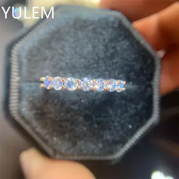 Женское Обручальное кольцо из серебра 925 пробы, с бриллиантом