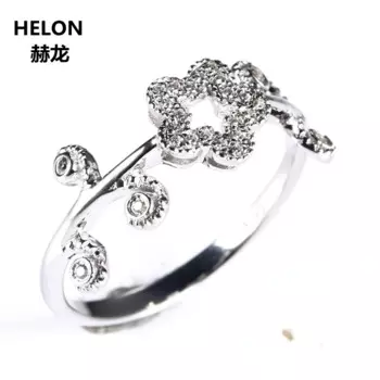 Женское Обручальное кольцо из серебра 925 пробы с фианитом