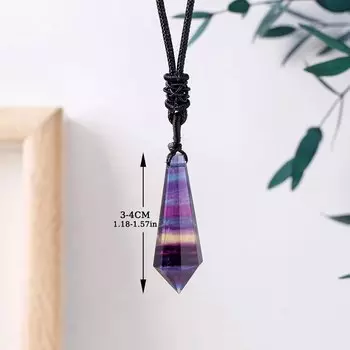 Женское ожерелье из флуорита Apengshi