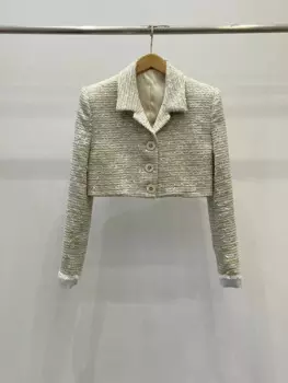 Женское пальто с длинным рукавом, маленькое пальто с отложным воротником на талии, 2024