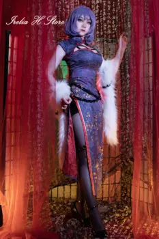 Женское платье-Ципао для косплея Irelia H Store