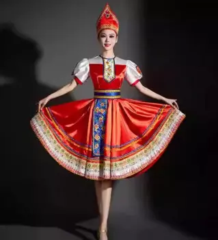 Женское платье для народного танца, Классическая новая шляпа