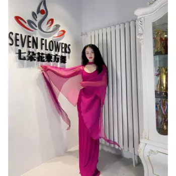 Женское платье для танца живота, элегантный вечерний костюм для выступлений, без рукавов