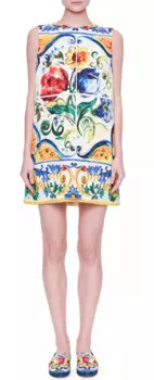 Женское платье-футляр с круглым вырезом, без рукавов