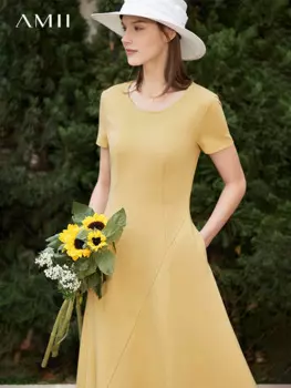 Женское платье-пуловер с V-образным вырезом, 7 цветов