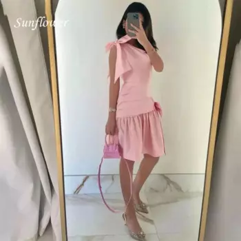 Женское платье-Русалка с одним плечом, без рукавов