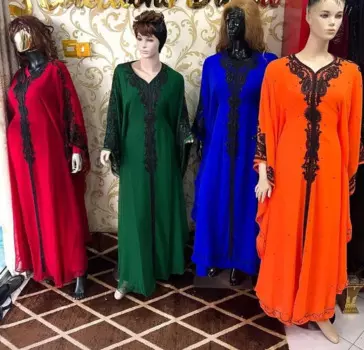 Женское платье с бисером, длиной 56 дюймов