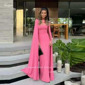 Женское платье с длинным рукавом, без бретелек