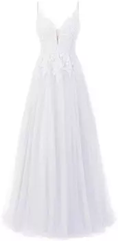 Женское платье с глубоким V-образным вырезом