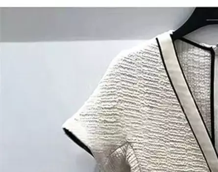 Женское платье с карманами, офисное Элегантное повседневное платье с коротким рукавом