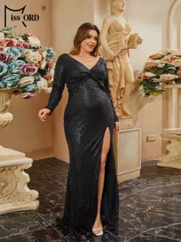 Женское платье с открытой спиной, V-образным вырезом