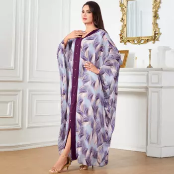 Женское платье с рукавом «летучая мышь»