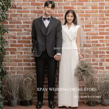 Женское платье с V-образным вырезом, без рукавов