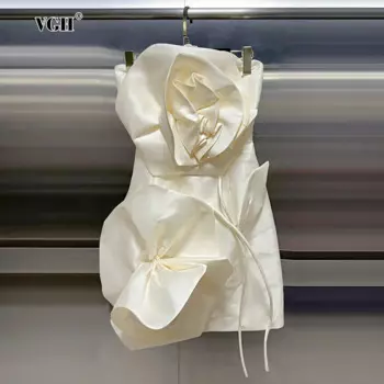 Женское платье с высокой талией, со шнуровкой