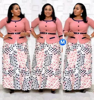 Женское платье в африканском стиле, размеры 2XL-6XL