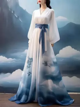 Женское платье в китайском стиле Hanfu