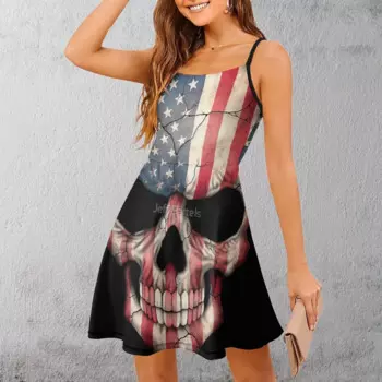 Женское Привлекательное платье на бретельках