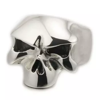 Женское серебряное кольцо с черепом 8D008 US размер от 7 до 15