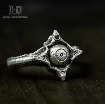 Женское серебряное кольцо в виде змеи, Змеиный глаз, искусственное кольцо ведьмы, кольцо дьявола, змеевидное, серебряное составное кольцо