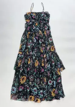 Женское шелковое платье в стиле ретро