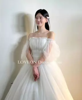 Женское свадебное платье до пола, без бретелек