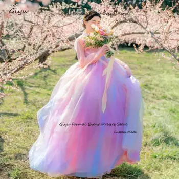 Женское свадебное платье с длинным рукавом, длиной до пола