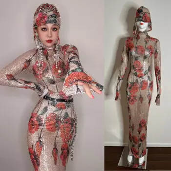 Женское танцевальное платье джаз Gogo, женская одежда на день рождения, костюм для ночного клуба, бара, диджея, выступления, Клубная одежда, карнавальный костюм VDL1386