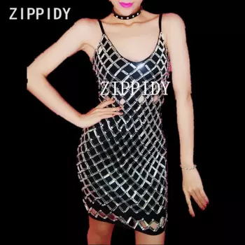 Женское вечернее платье без рукавов, с вырезами