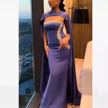 Женское вечернее платье до пола, без бретелек