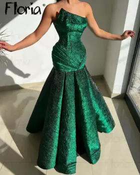 Женское вечернее платье-Русалка без бретелек